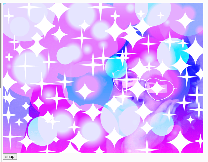 短い暗いカールヘアの白人が、ピンクのハート型メガネと暗いノースリーブシャツを着ています。彼は頬に手を当て、左斜め方向を見て、優しく微笑んでいます。画像は角張った4点輝きと曲線の4点白い輝き、そしてレンズフレアで覆われており、ユーモラスな効果を生み出しています。人物の顔とグラデーションのごくわずかな部分しか見えません。