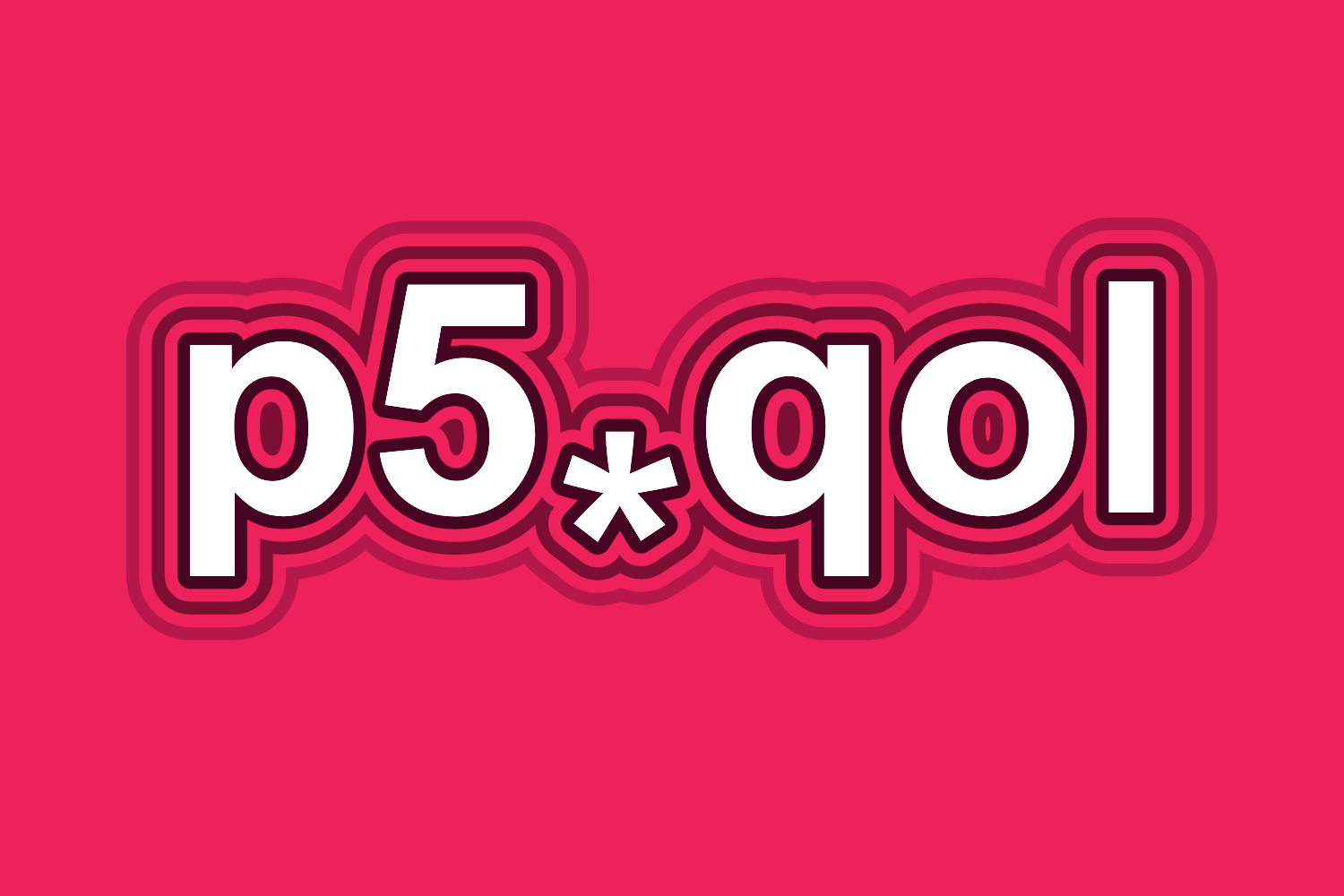 ライブラリのカバー画像。濃いピンクの背景にライブラリの名前が表示されています。