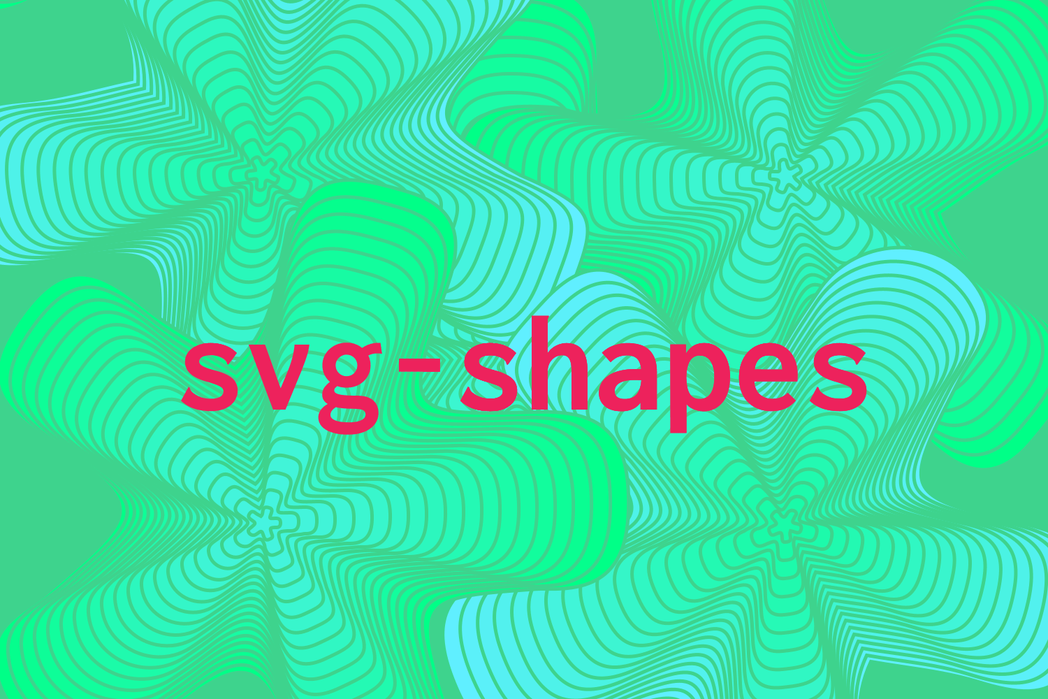 p5.jsのスターロゴのスケーリングされたsvgで作られたSVGシェイプライブラリの画像
